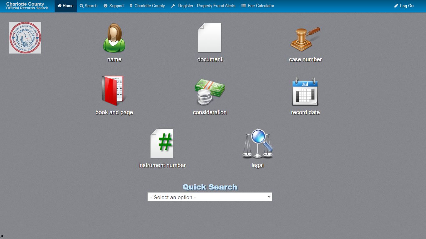 Landmark Web Official Records Search - charlotteclerk.com